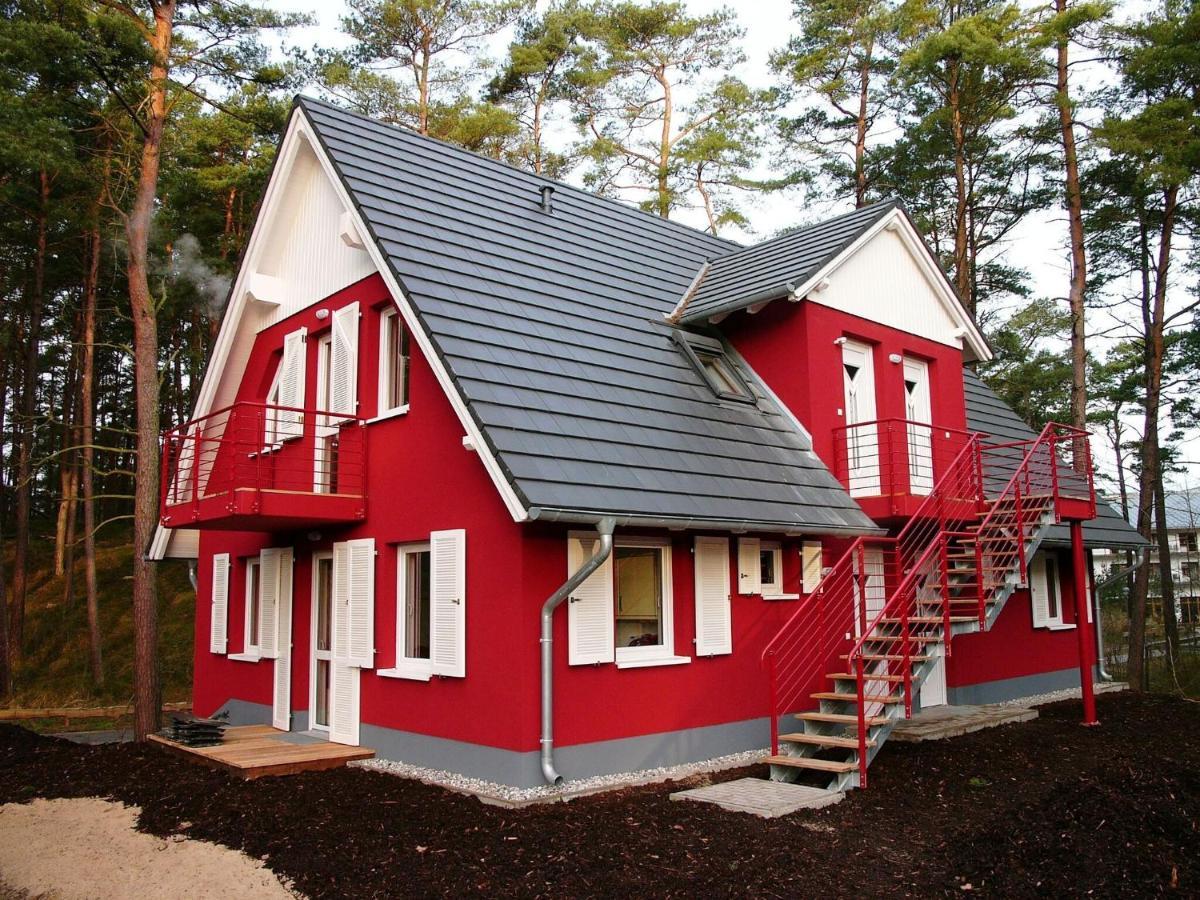 Appartementhaus In Trassenheide, Ferienwohnung Im Erdgeschoss Links Exterior foto